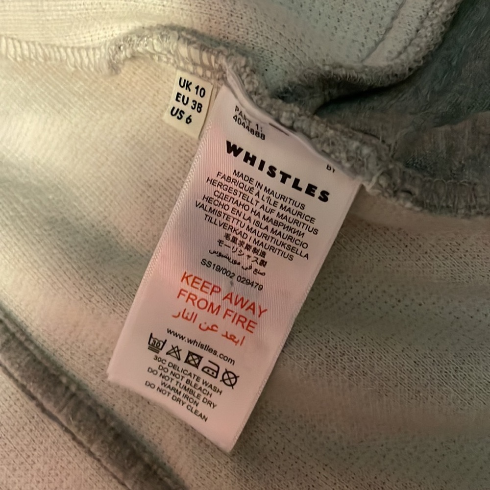 Whistles Slim Jersey Jacket grey - Picture 7 of 8